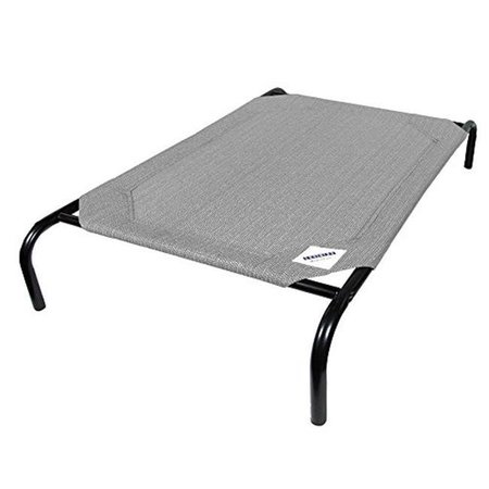 PAMPEREDPETS Gale Pacific  Steel Pet Bed Small - Grey PA73549